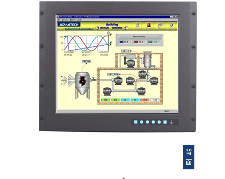 研華 工業(yè)等級平板顯示器FPM系列 12.1寸工業(yè)顯示器 FPM-3191G