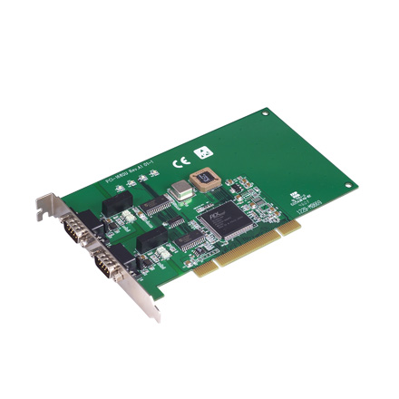 研華PCI-1680U雙端口CAN通用PCI總線通信卡，含隔離保護(hù)功能