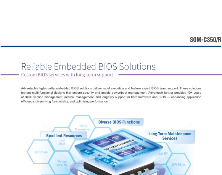 研華SOM-C350 Intel Alder Lake-S 可更換型 CPU，COM-HPC Client Size C 模塊