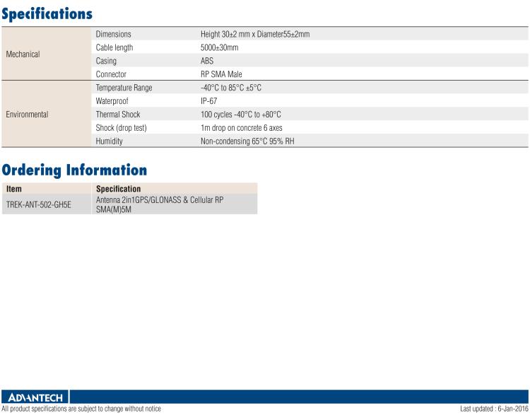 研華TREK-ANT-502-GH5E 負(fù)重螺絲安裝，IP67認(rèn)證