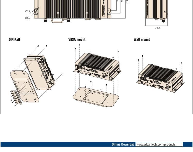 研華TS-206 車載全高清NVR w/4 PoE端口，第6代Intel Core i7 6600U /Core i5 6300U SoC無風(fēng)扇工控機