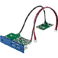 研華PCM-24U2U3 2端口USB 3.0，mPCIe，USB-A型