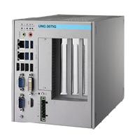 研華UNO-3073G Intel Celeron 847E嵌入式無風扇工業(yè)電腦，帶3個 PCI(e)擴展槽，2個Mini PCIe插槽，2個CFast 插槽