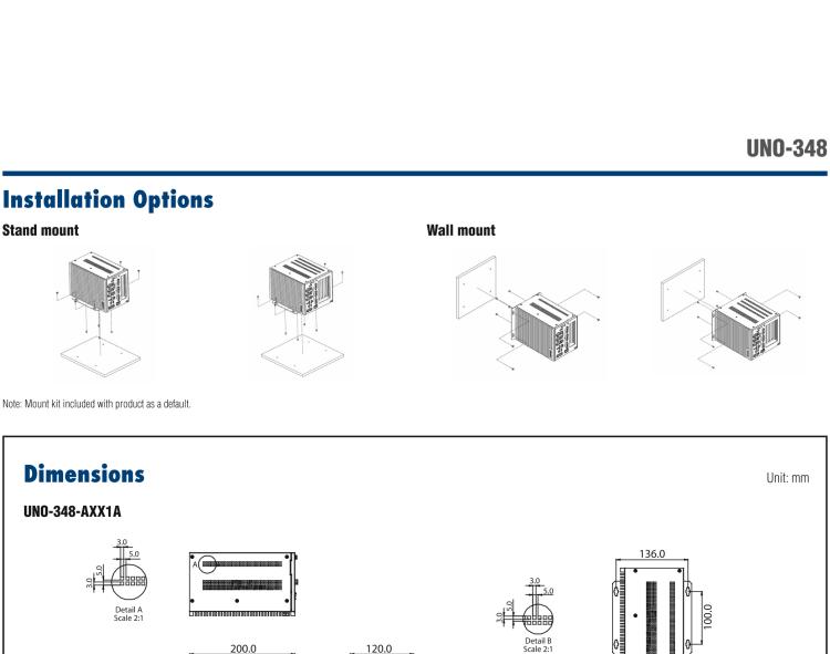 研華UNO-348 緊湊型嵌入式邊緣控制器，搭載第10代英特爾CPU，支持最多3個(gè)PCIe/PCI插槽，1個(gè)M.2 B鍵，1個(gè)mPCIe和2個(gè)2.5英寸SSD