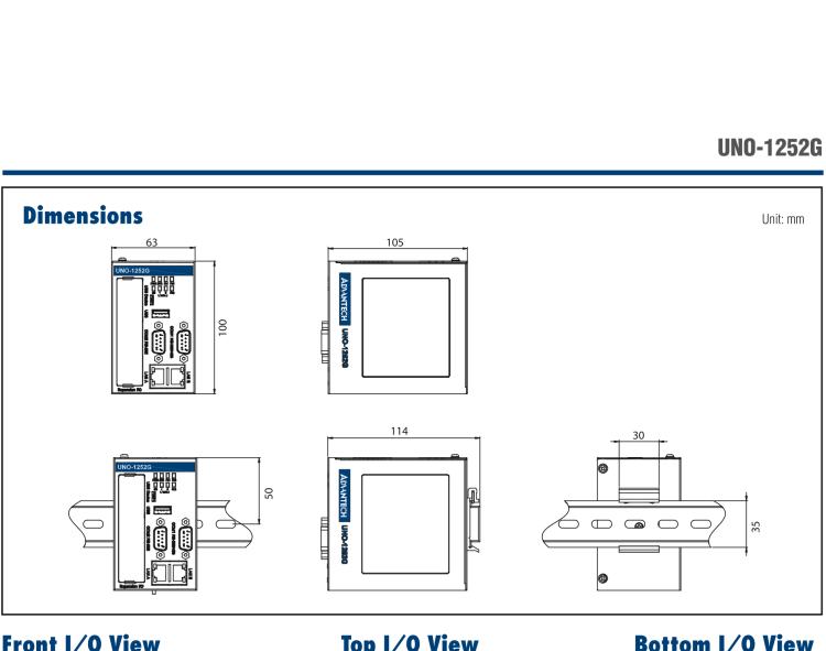 研華UNO-1252G 微型導(dǎo)軌安裝工業(yè)物聯(lián)網(wǎng)網(wǎng)關(guān)，搭配英特爾? Quark? 微控制器，2×LAN，2×mPCIe，2×COM，8×DI/O，2×USB，1×1GB microSD card，1×SIM