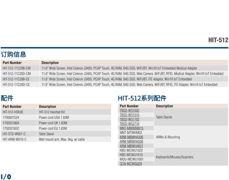 研華HIT-512 11.6" 一體式信息終端，專為醫(yī)療與智能零售而設(shè)計(jì)